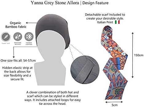 Masumi Chemo Bears Headers - Yanna Headscarf | בגדי ראש לסרטן לנשים עם נשירת שיער | כובעי Alopecia וכיסויים